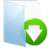 Folder Blue Download Icon